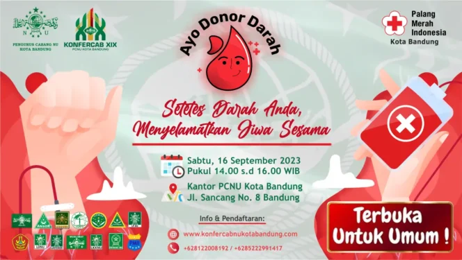 
 Ayo Bantu Sesama dengan Donor Darah