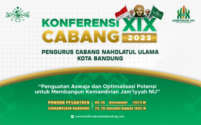 
 NU Kota Bandung Siap Gelar Konfercab Desember 2023